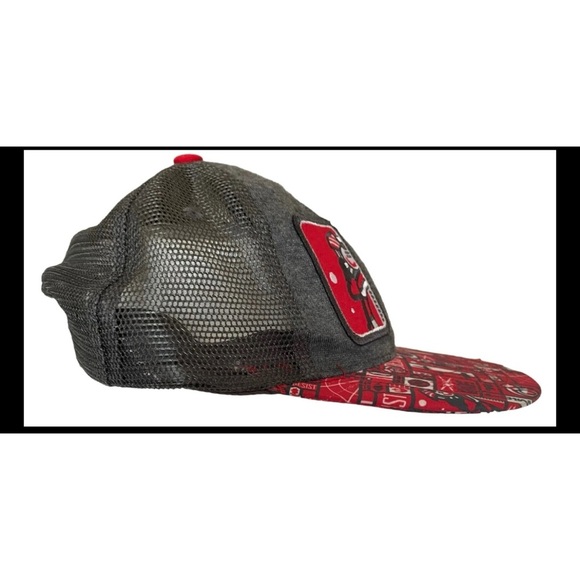 Disney Parks Star Wars Resistance Baseball Cap Hat Youth Size Snapback Red Gray - Picture 6 of 7